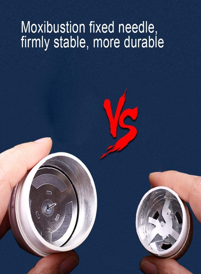 ZJchao 4pcs Smokeless Moxibustion Heating Box, Gentle Moxa Sticks Tube Acupuncture Massage Moxibustion Roll - Image 4